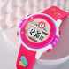 Digital Watch for Kids with Pink Polyurethane Strap and Round Dial for Casual & Formal Wear