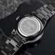 Rolling Watch for Men with Black Metal Strap and Round Dial for Casual & Formal Wear