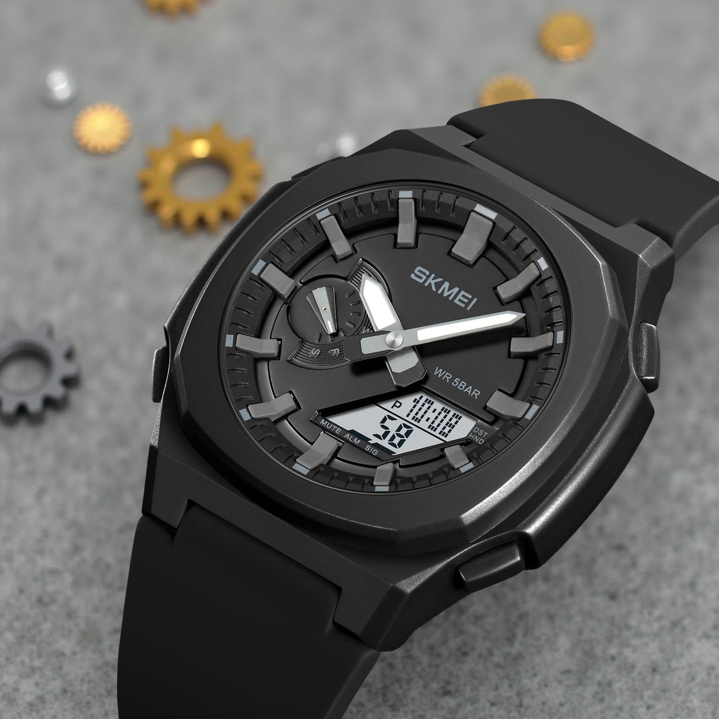 Luxury Analog Digital Sports Wrist Watch for Men