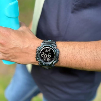 Outdoor Digital Sports Watch with Alarm Function for men