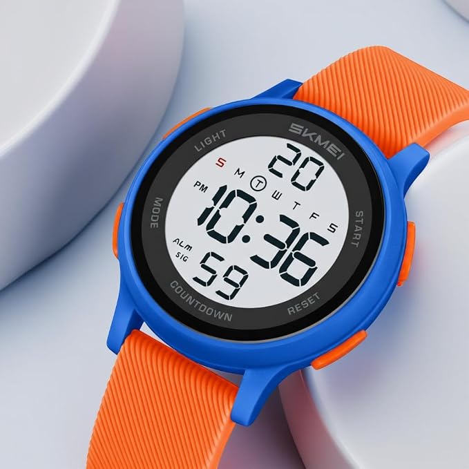 Sporty Digital Wrist Watch for Everyday Wear for kids