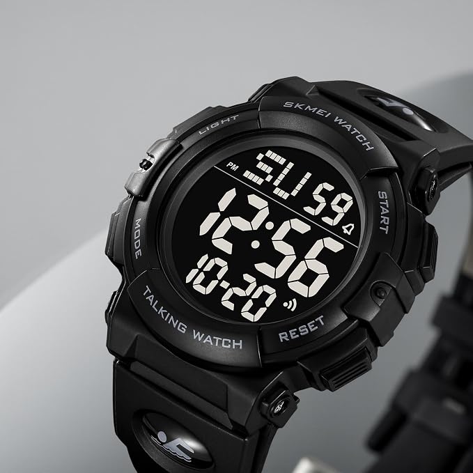 Outdoor Digital Sports Watch with Alarm Function for men