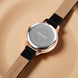 Analog Watch for Women with Brown Leather Strap and Round Dial for Casual & Formal Wear