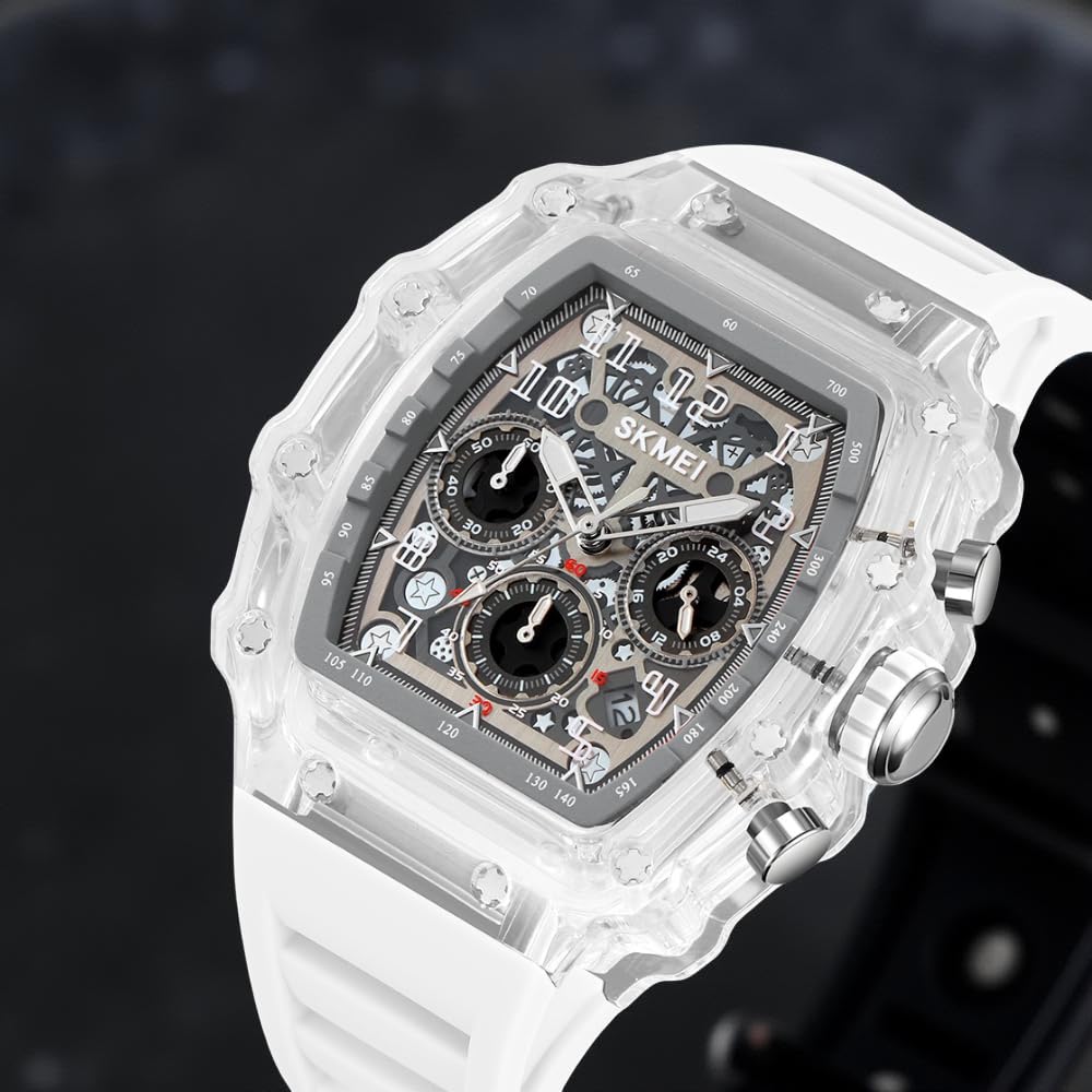 Luxury Skeleton Dial Wrist Watch for men