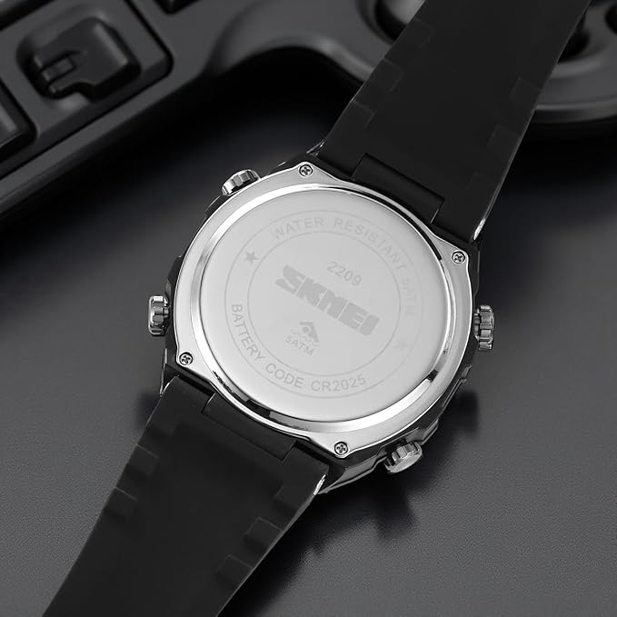 Smart Digital Sports Watch for Men with Multi Function Display and Rugged Outdoor Design