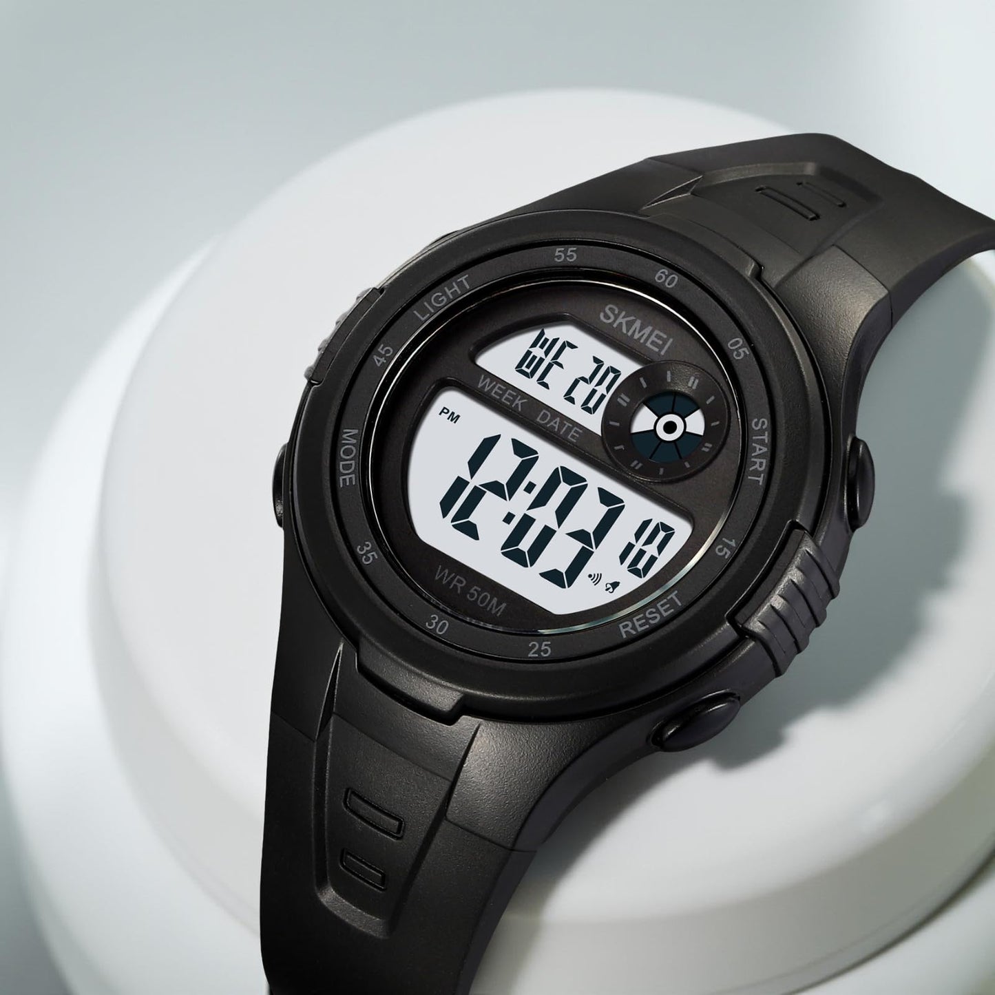 Digital Sports Wrist Watch with Alarm and Chronograph for kids