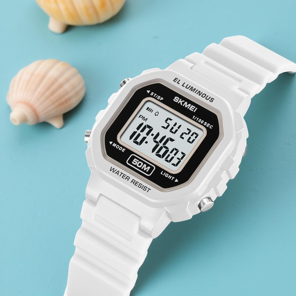 Classic Digital Watch for Men and Boys with Retro Style Display and Comfortable Strap