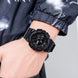 Analog-Digital Watch for Men with Black Polyurethane Strap and Round Dial for Casual & Formal Wear