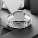 Digital Watch for Men with Silver Metal Strap and Round Dial for Casual & Formal Wear