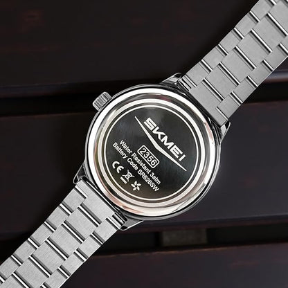Premium Skeleton Dial Watch for Men – Stainless Steel Strap, Unique Designer Mechanical Style Wrist Watch