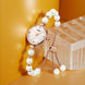 Analog Watch for Women with White Metal Strap and Round Dial for Casual & Formal Wear