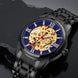 Automatic Watch for Men with Black Stainless Steel Strap and Round Dial for Casual & Formal Wear