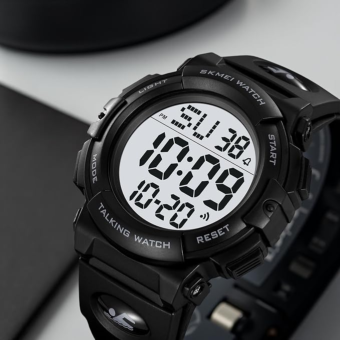 Outdoor Digital Sports Watch with Alarm Function for men