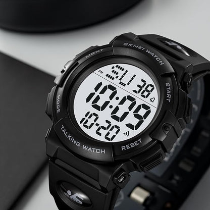 Outdoor Digital Sports Watch with Alarm Function for men