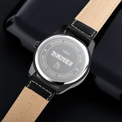 Premium Analog Watch for Men with Elegant Designer Dial and Classic Leather Strap