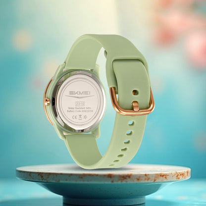 Skmei Quartz Analog Dial Silica Gel Strap Watch for Women - 2319