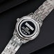 Analog Watch for Women with Silver-gold Stainless Steel Strap and Round Dial for Casual & Formal Wear