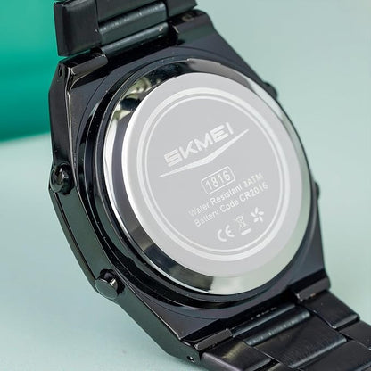 Men Watch Dual-Display Electronic Watch With Luminous 50m Waterproof Watch Fashion Multifunctional Sports Watch For Men
