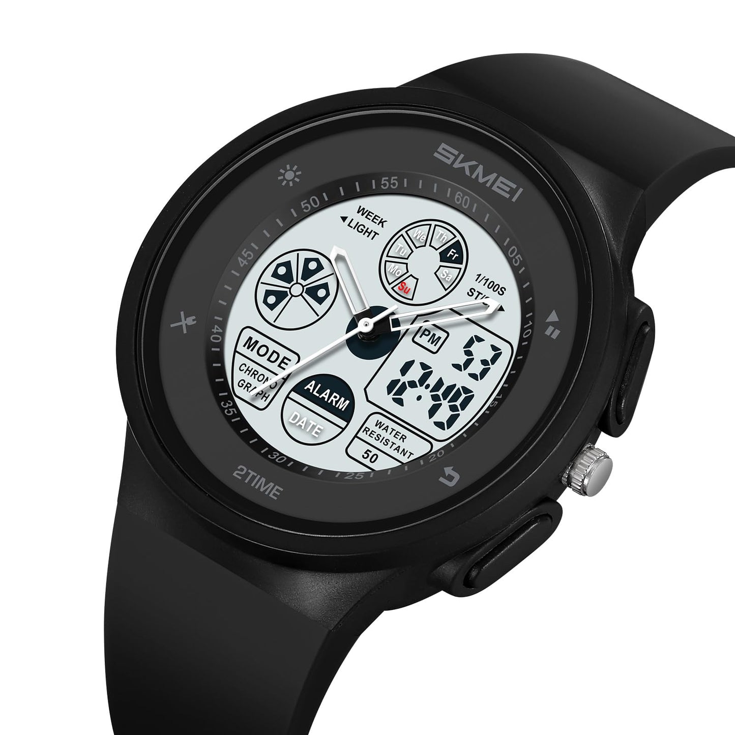 Smart Dual Display Sports Watch for kids