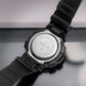 Digital Watch for Men with Black Polyurethane Strap and Round Dial for Casual & Formal Wear