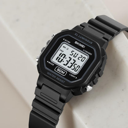 Classic Digital Watch for Men and Boys with Retro Style Display and Comfortable Strap