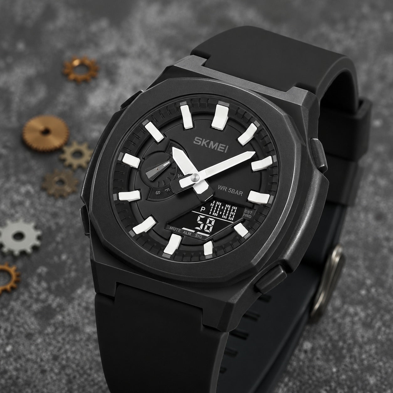 Luxury Analog Digital Sports Wrist Watch for Men