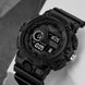Analog-Digital Watch for Men with Black Silicone Strap and Round Dial for Casual & Formal Wear