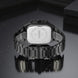 Analog Watch for Men with Black Metal Strap and Round Dial for Casual & Formal Wear