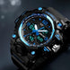 Analog-Digital Watch for Men with Black Polyurethane Strap and Round Dial for Casual & Formal Wear