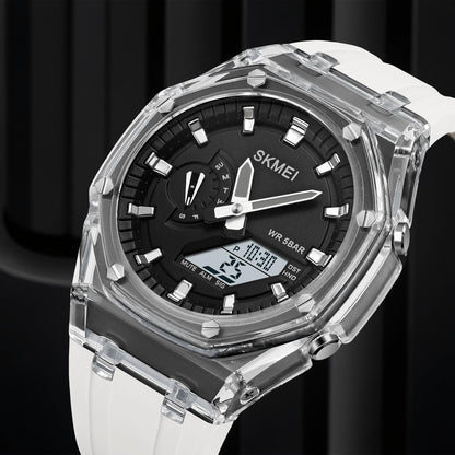 Analog Digital Watch Multi Function Sports Watch with LED Display, Alarm, Stopwatch & Durable Strap