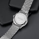 Analog Watch for Men with Silver-gold Stainless Steel Strap and Round Dial for Casual & Formal Wear