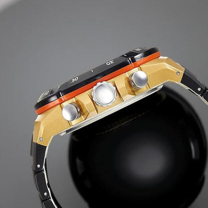 Premium Analog Digital Sports Watch for Men with Dual Display, Stylish Waterproof Wrist Watch for Casual Outdoor and Daily Wear