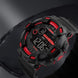 Digital Watch for Men with Black Polyurethane Strap and Round Dial for Casual & Formal Wear