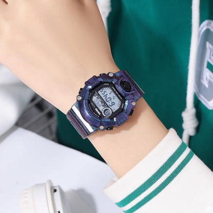 Digital Sports Watch with Rugged Design and Multi Function Display for kids