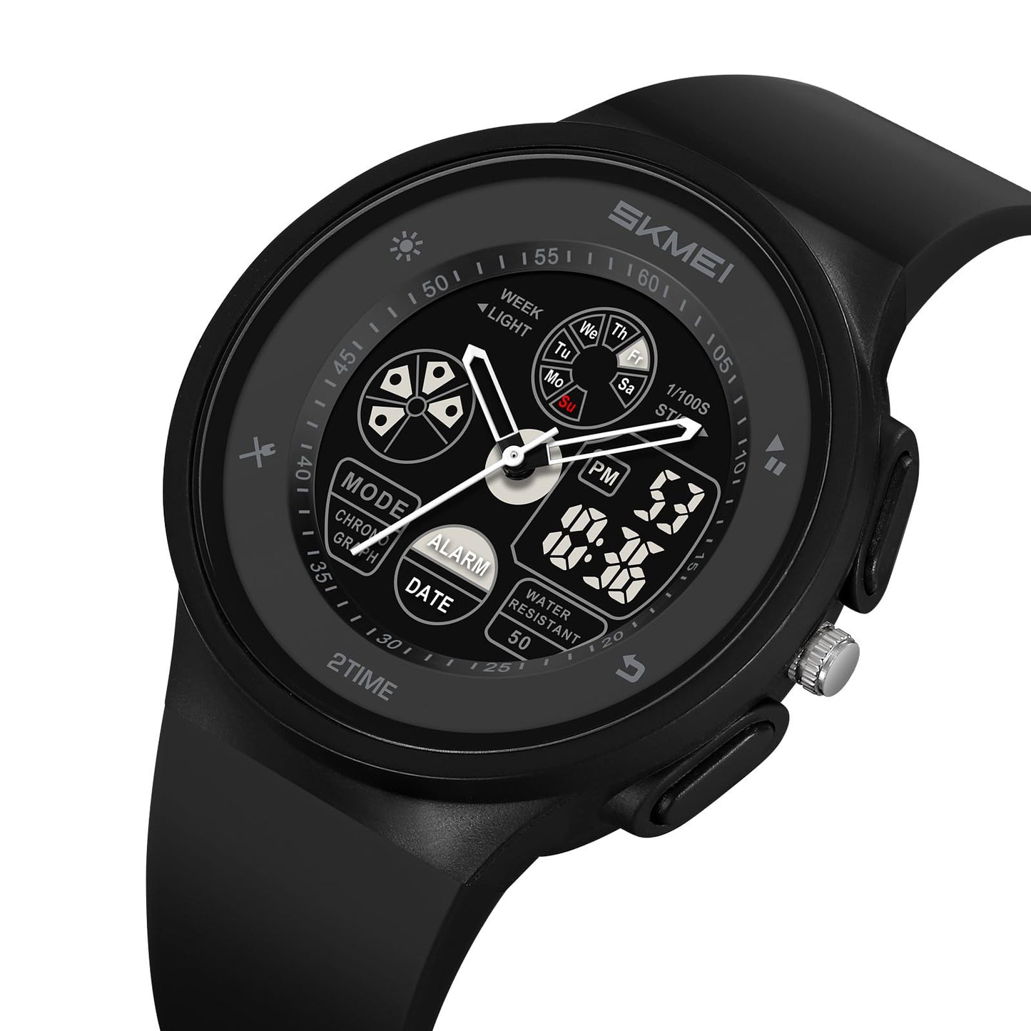 Smart Dual Display Sports Watch for kids