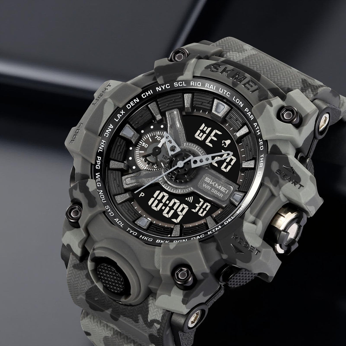 Wrist Watch for Men & Women with Classic Durable Strap and Round Dial for Casual & Formal Wear