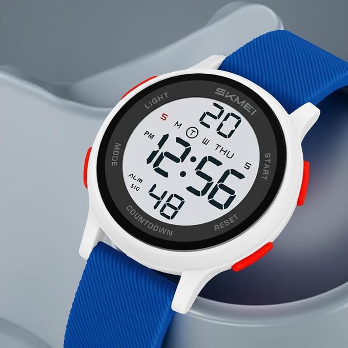 Sporty Digital Wrist Watch for Everyday Wear for kids