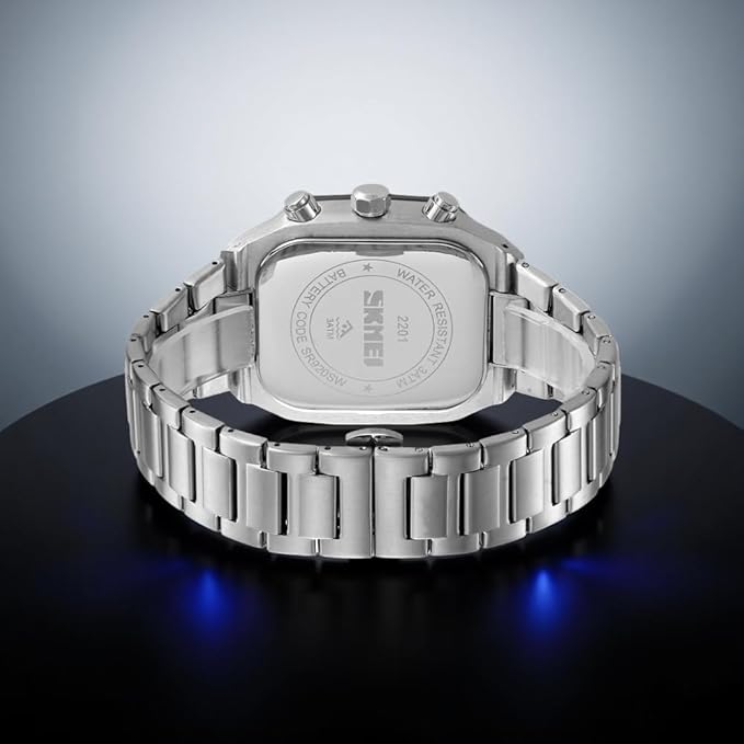 Luxury Chronograph Style Analog Watch for Men with Premium Metal Strap and Bold Designer Dial