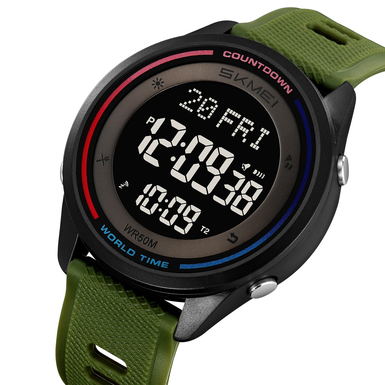Wrist Watch for Men & Women with Classic Durable Strap and Round Dial for Casual & Formal Wear