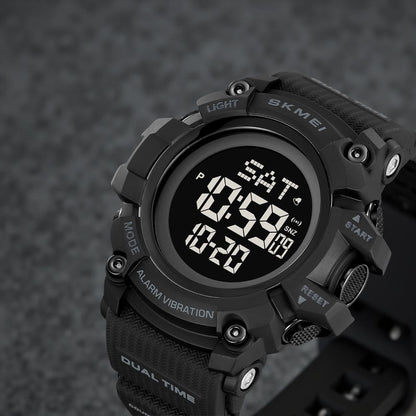 Outdoor Digital Sports Watch with Vibration Alert for men
