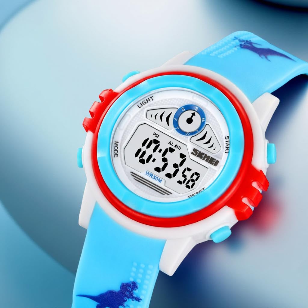 Cute Digital Watch for Kids with Colorful Design and Comfortable Everyday Strap