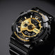 Analog-Digital Watch for Men with Black Polyurethane Strap and Round Dial for Casual & Formal Wear