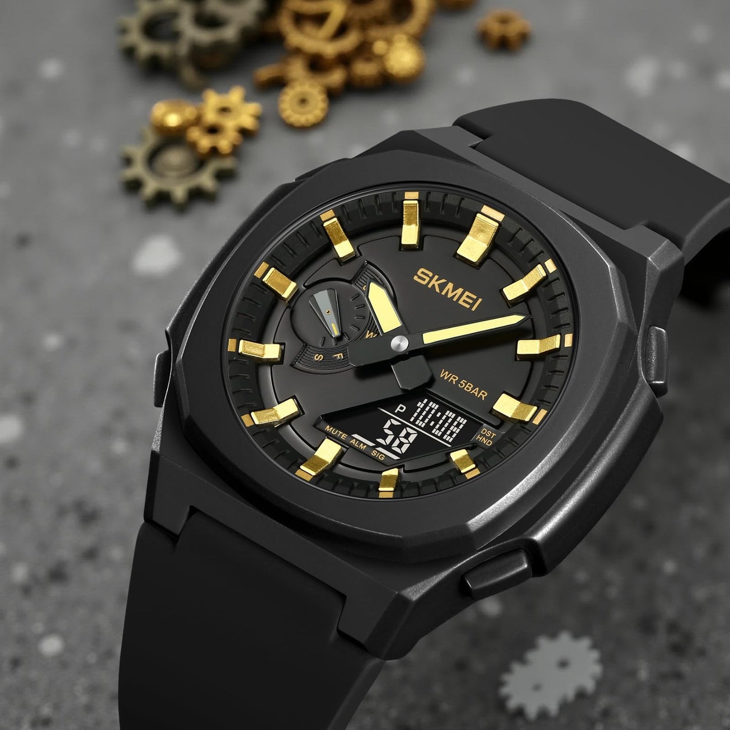 Luxury Analog Digital Sports Wrist Watch for Men