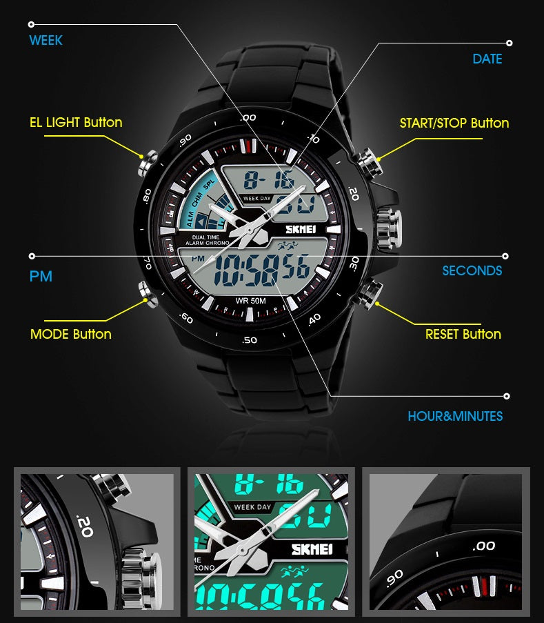 Men's Sports Watches SKMEI - 1016