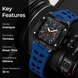Wrist Watch for Men & Women with Classic Durable Strap and Round Dial for Casual & Formal Wear