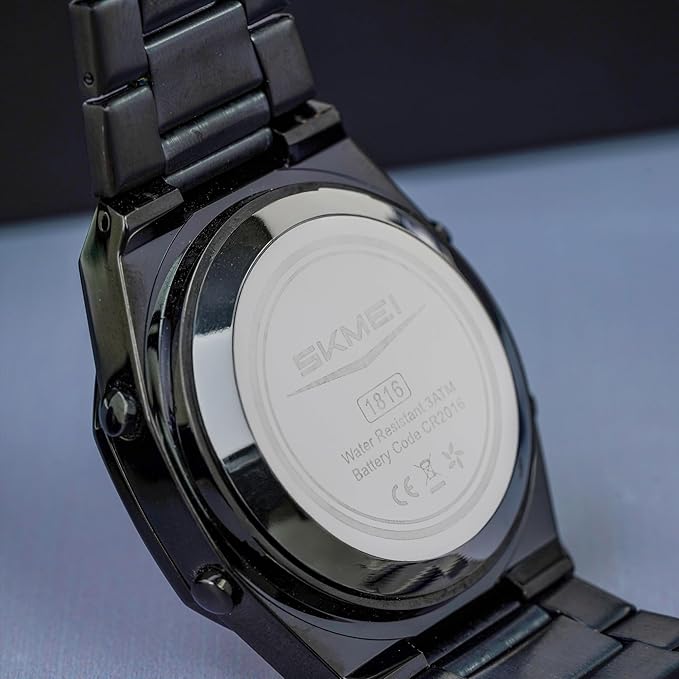 Men Watch Dual-Display Electronic Watch With Luminous 50m Waterproof Watch Fashion Multifunctional Sports Watch For Men