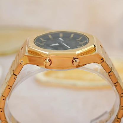 Men Watch Dual-Display Electronic Watch With Luminous 50m Waterproof Watch Fashion Multifunctional Sports Watch For Men