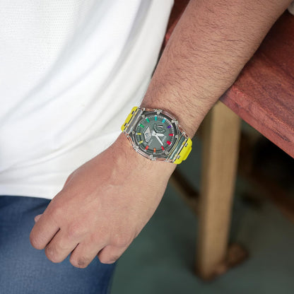 Analog Digital Watch Multi Function Sports Watch with LED Display, Alarm, Stopwatch & Durable Strap