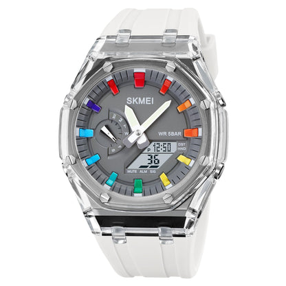 Analog Digital Watch Multi Function Sports Watch with LED Display, Alarm, Stopwatch & Durable Strap