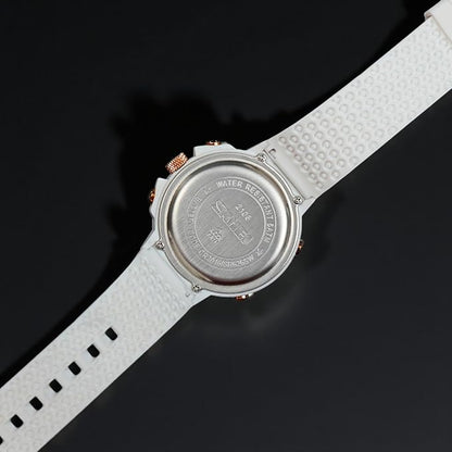 Men’s Black Sports Watch | Analog-Digital Display, Alarm, Stopwatch, Date Function, Water Resistant, Stylish Design